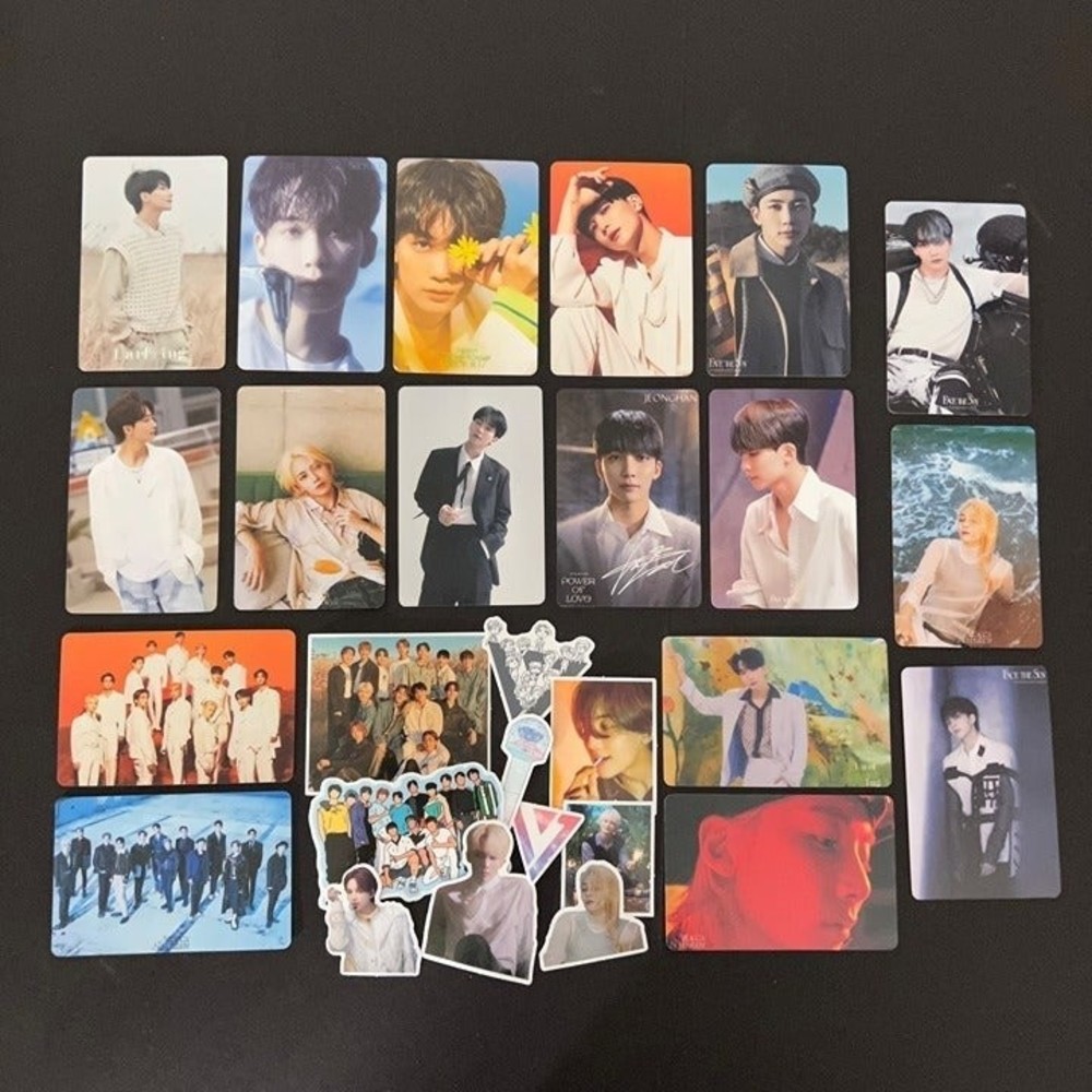 JEONGHAN Photocards Seventeen 17 Hannie KPOP Bias Pack Unofficial Cards Carats